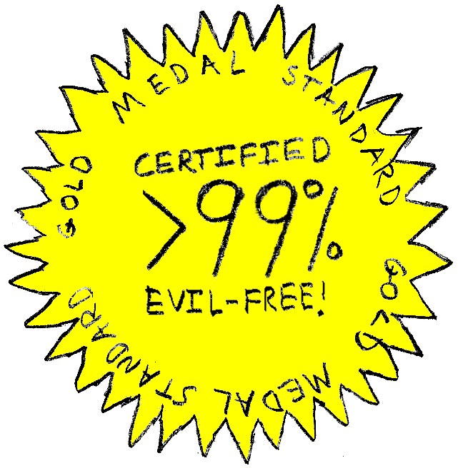 Pro-niceness. Niceness badge.